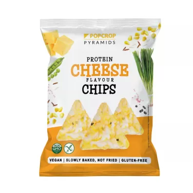 Popcrop protein piramis snack sajtos-hagymás 60 g