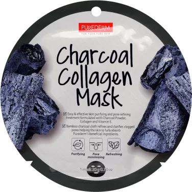 Aktív szén fátyolmaszk 1 db