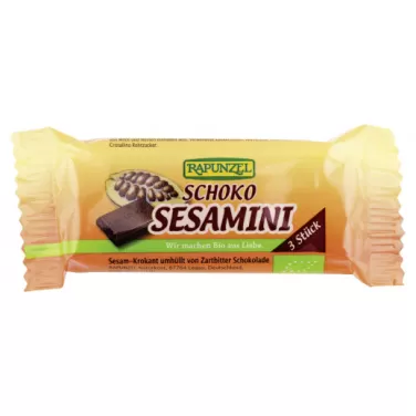 Bio szezámszelet csokoládés 27 g