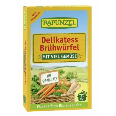 Bio zöldségleveskocka delikát 8 db