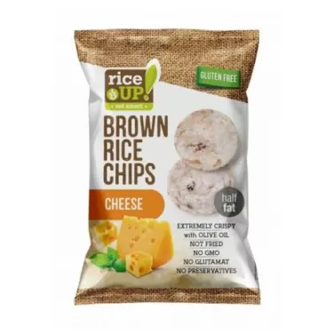 barna rizs chips sajtos 60 g