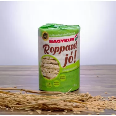 Roppant jó! puffasztott rizskorong zöldfűszeres 100g