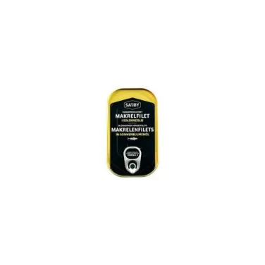Saeby makrélafilé napraforgó olajban 125 g