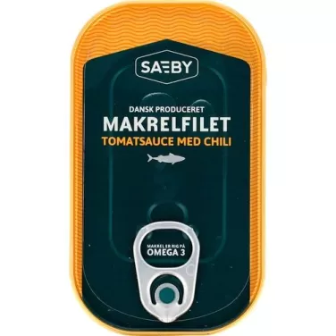Saeby makrélafilé pikáns paradicsomszószban 125 g