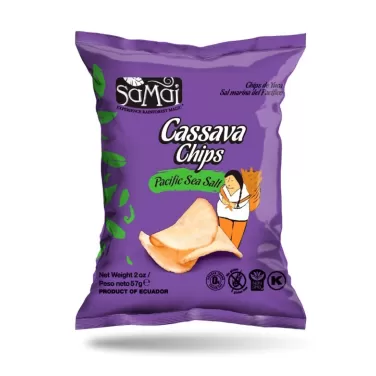 cassava chips tengeri sós 57 g