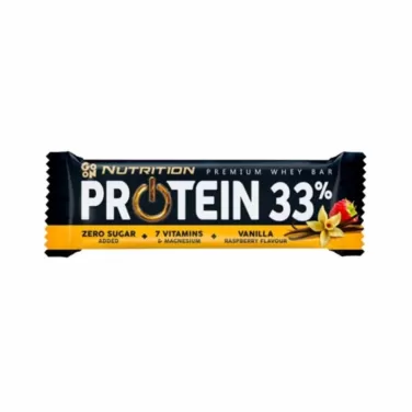 go on nutrition protein szelet 33% vanília-málna 50 g