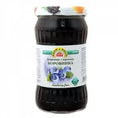 Sirenex kékáfonya extra dzsem 360 g