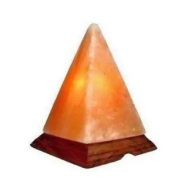 Sókristály lámpa piramis 1 db