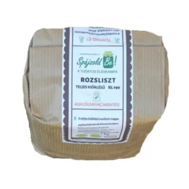 Spájzold be! teljes kiőrlésű rozsliszt RL 190 - 1000 g