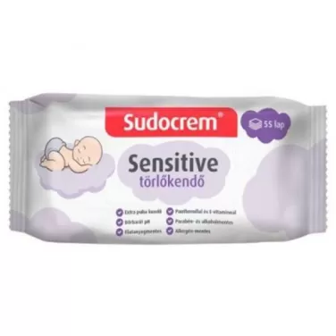 baba törlőkendő sensitive 55 db