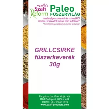 Fitt fűszerkeverék grillcsirke 30 g