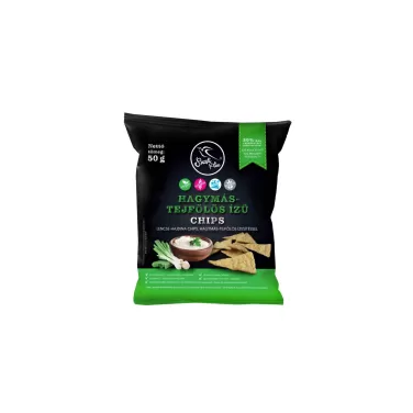 Free gluténmentes hagymás-tejfölös ízű chips 50 g