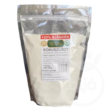 kókuszliszt 500g+20% ajándék 600 g