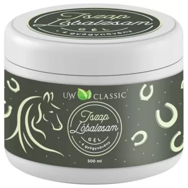 classic lóbalzsam iszap kivonattal + 4 gyógynövény 500 ml