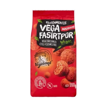 vega fasírtpor gluténmentes magyaros 200 g