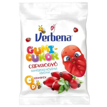 gumicukor csipkebogyó 90 g