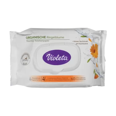 Violeta nedves toalett papír sensitive antiallergén 60 db