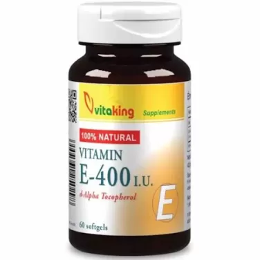 e-vitamin 400iu természetes d-alpha lágykapszula 60 db