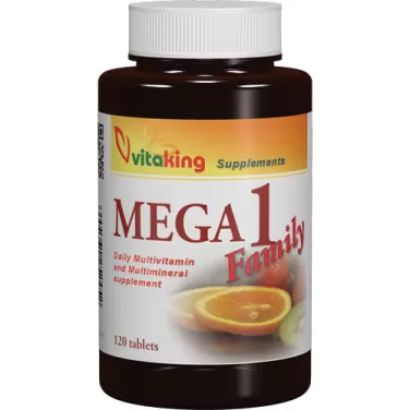 mega 1 multivitamin family tabletta 120 db