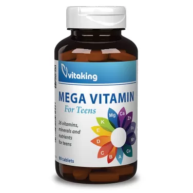 mega vitamin tinédzsereknek tabletta 90db
