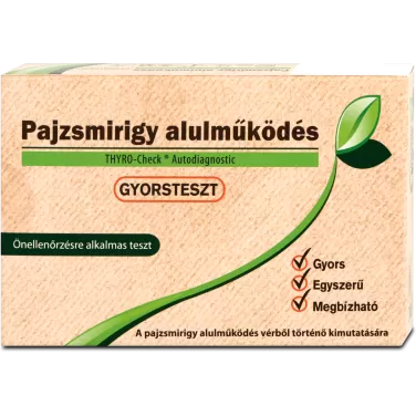 pajzsmirigy alulműködés gyorsteszt 1 db