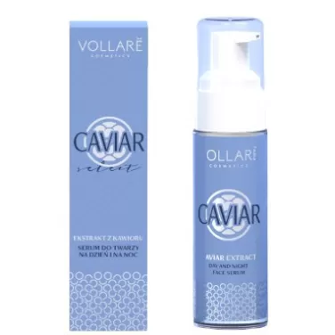 caviar kaviáros bőrfiatalító anti-aging pumpás nappali és éjszakai arcszérum 30 ml