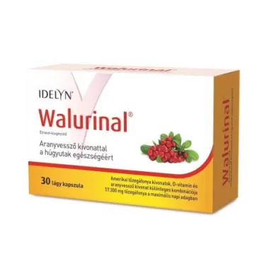 Walurinal aranyvesszővel kapszula 30 db