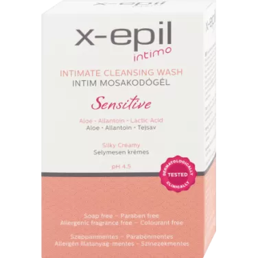 X-Epil intimo intim mosakodógél-sensitive 250 ml
