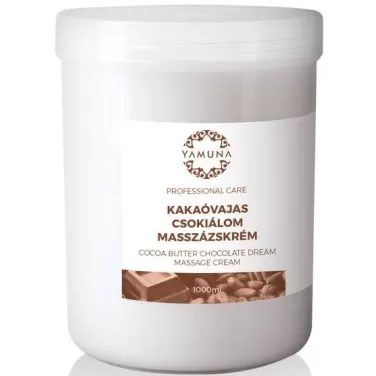 masszázskrém kakaóvajas csokiálom illattal 1000 ml