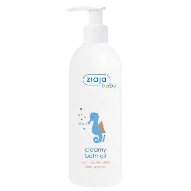 Baba és gyermek hipoallergén pumpás krémes fürdőolaj 300 ml